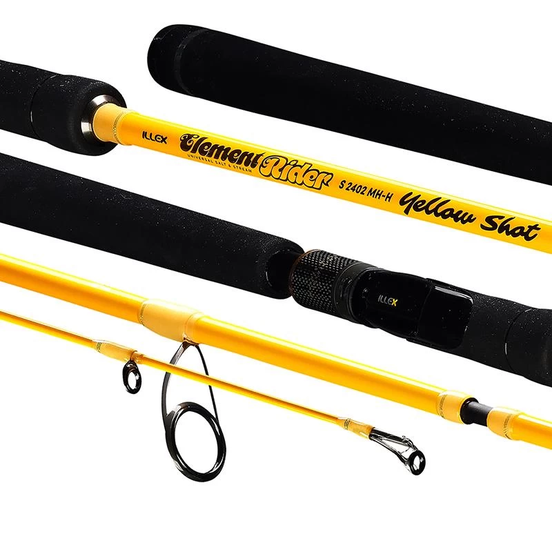 CANNE SPINNING ILLEX ELEMENT RIDER X5 S2402MH-H YELLOWSHOT - Afbeelding 2